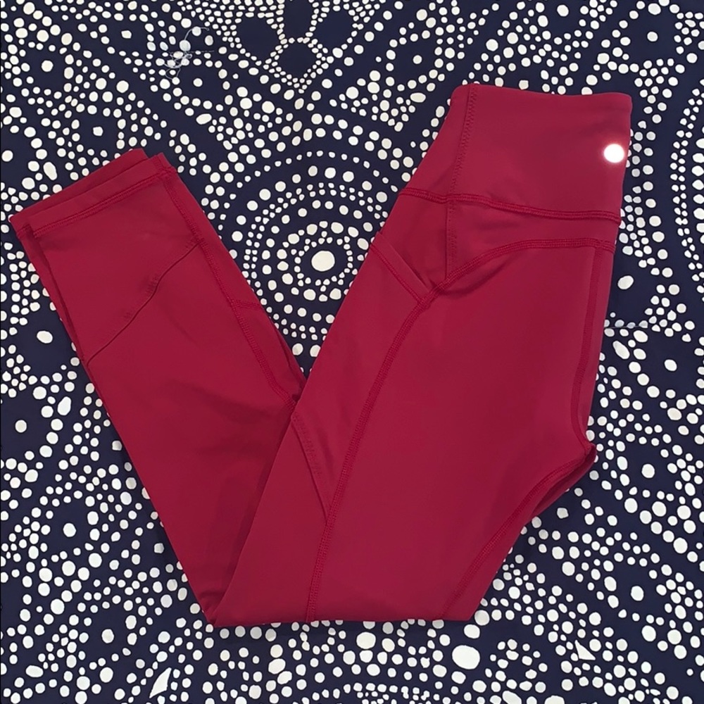 Lululemon All The Right Places Crop
Cranberry 23”